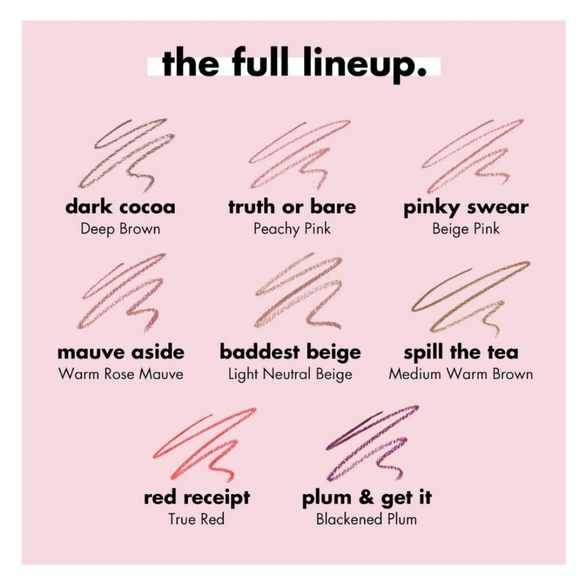 โจ3/$15โจ ELF Cosmetics Cream Glide Lip Liner Shade: Spill the tea โ๐ค ๐ - Picture 5 of 8